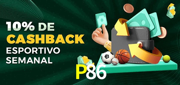 10% de bônus de cashback na P86